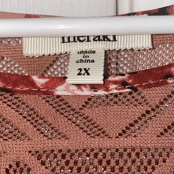 Meraki Floral Blouse in Dusty Rose - Picture 3 of 4